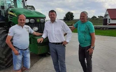 Apsilankyta Sidabrynės kaime įsikūrusiame pažangiame ūkyje