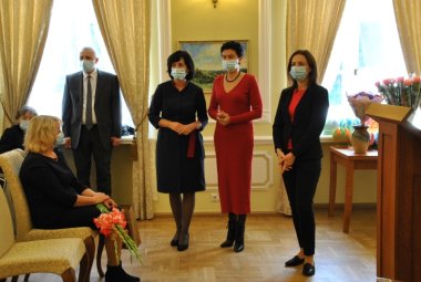 Dalyvauta Joniškio aklųjų ir silpnaregių skyriaus susirinkime