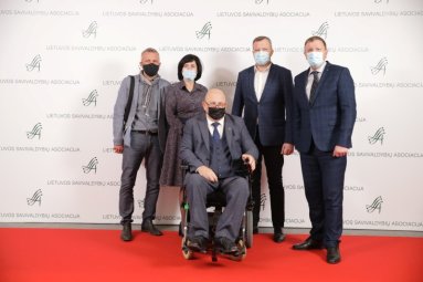 Dalyvauta „Auksinės krivūlės“ apdovanojimų teikimo ceremonijoje