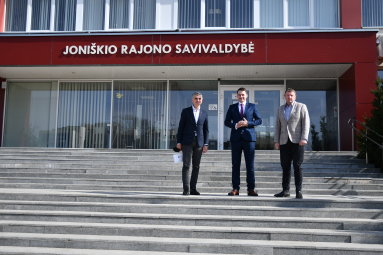 Šiaulių prekybos, pramonės ir amatų rūmų atstovų vizitas Joniškyje