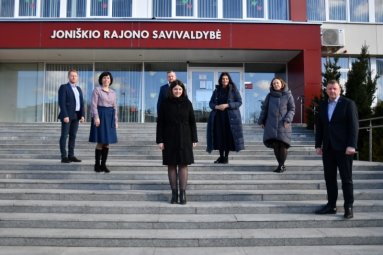 LR finansų ministrės Gintarės Skaistės vizitas Joniškio rajono savivaldybėje