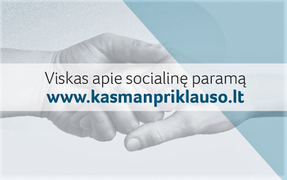 Iniciatyva „Kas man priklauso?“ šalies savivaldybėse