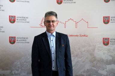 Darbą pradeda Infrastruktūros skyriaus vedėjas Raimundas Tiškevičius