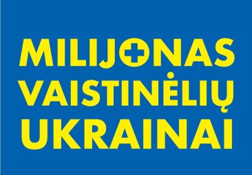 Kviečiame prisijungti prie pilietinės iniciatyvos „Milijonas vaistinėlių Ukrainai“