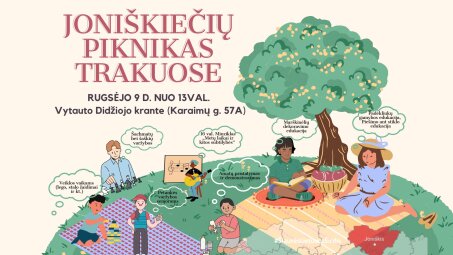 Joniškiečių piknikas – jau rugsėjo 9 d. Vytauto Didžiojo krante, Trakuose