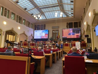 Vicemerė dalyvavo Europos savivaldybių ir regionų tarybos politikos komiteto posėdyje