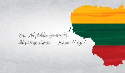 Joniškio rajono savivaldybės mero sveikinimas