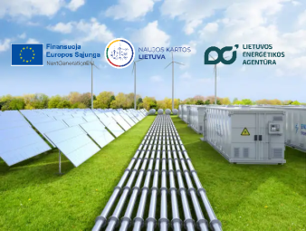 Sustabdytas kvietimus teikti paraiškas saulės elektrinėms sausumoje ir elektros energijos kaupimo...