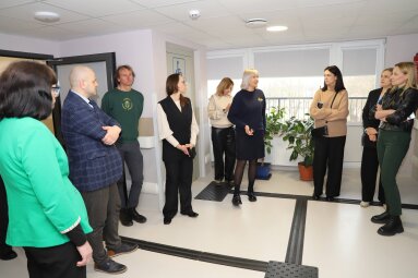 Projekto „Tūkstantmečio mokyklų II“ partnerių susitikimas Joniškyje 