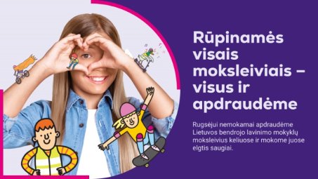 „Lietuvos draudimas“ tęsia iniciatyvą „Apsaugok mane“