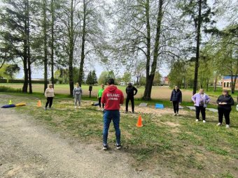 Daukšių kaimo bendruomenė įgyvendino aktyvaus laisvalaikio projektą