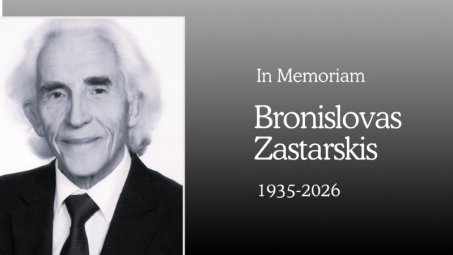 In memoriam Bronislovas Zastarskis