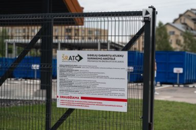 Didelių gabaritų atliekų surinkimo aikštelės: atliekas galima pristatyti tik savo ir tik...