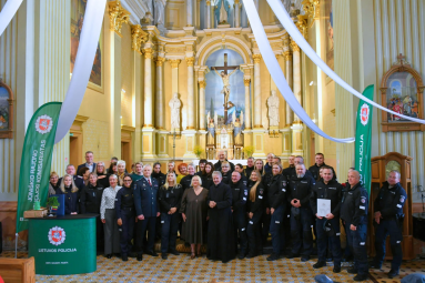 Iškilmingai paminėta Angelų sargų diena