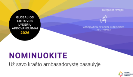 Kviečia teikti kandidatūras Globalios Lietuvos lyderių apdovanojimams