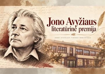 Kviečiame teikti kūrinius Jono Avyžiaus literatūros premijai gauti